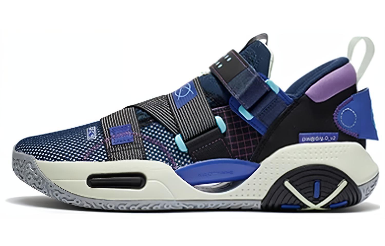 Li Ning All City 9 V2 Fabric Abrasion Resistant Cushioning Breathable Rebound Cushioning Breathable Rebound Low top