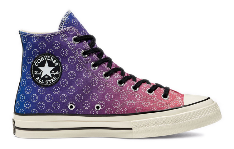 Кеды Converse 1970s Chuck 70 “Happy Camper” (розово-фиолетовые) — Розовыйфиолетовый — фото 2