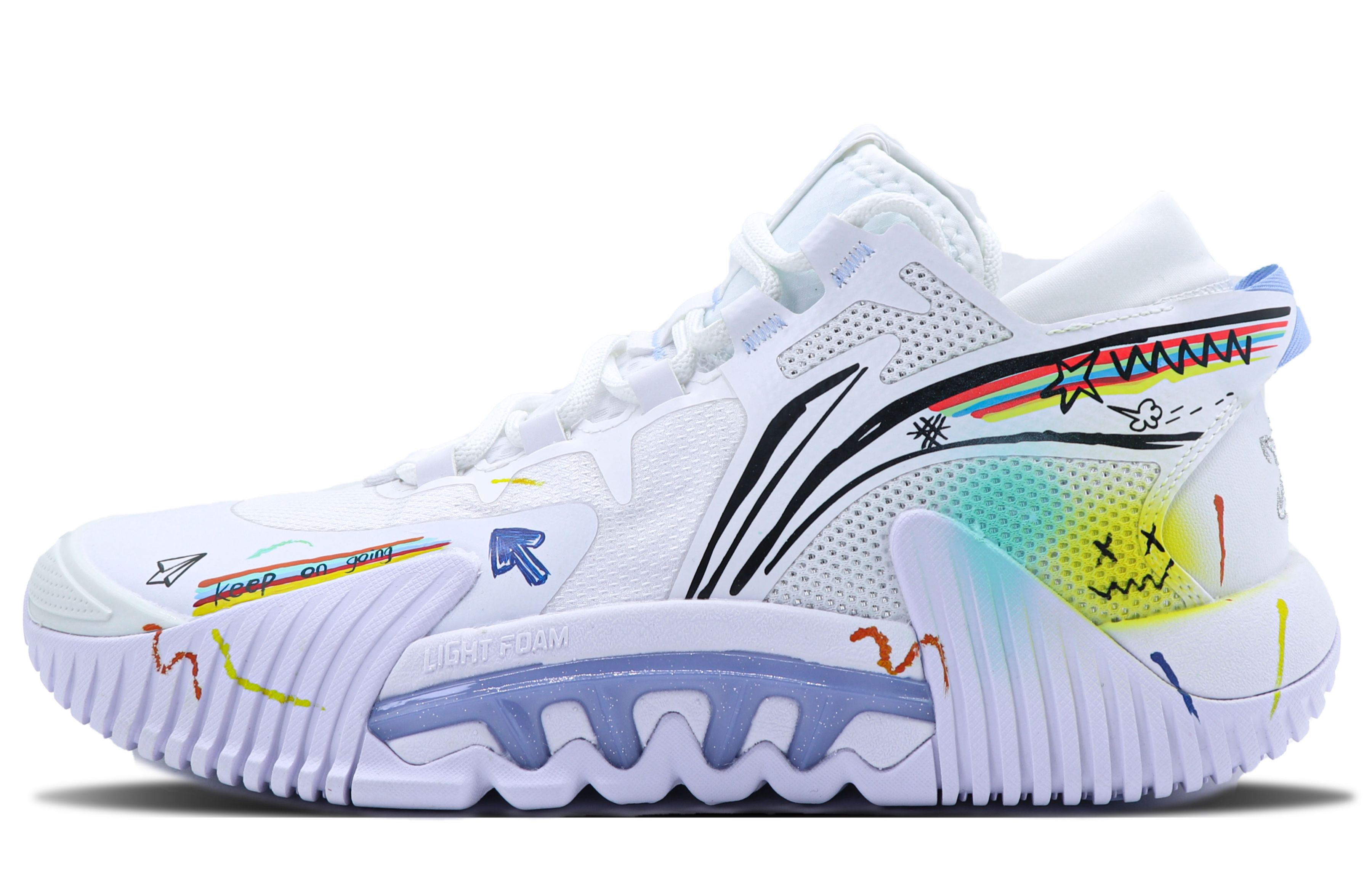 Li Ning Badfive 2 Low Cushioning Slip Resistant Abrasion Resistant Coverage Support Low top Basketball Shoes Men’s