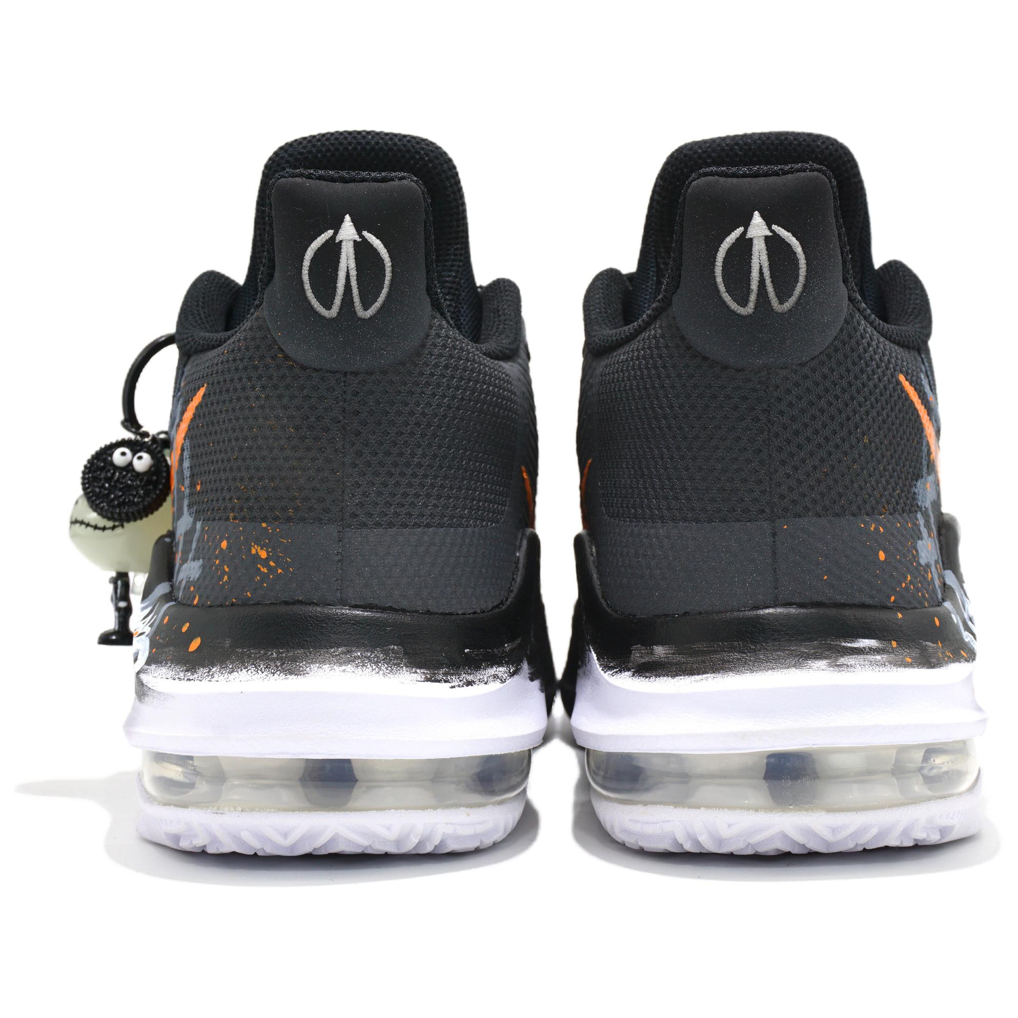 Nike Air Max Impact 3 Basketball Shoes Men’s Low Top Black/White/Gray/Orange