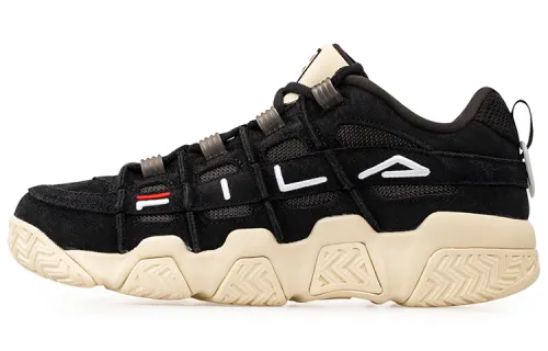 FILA FUSION Fila Barricade Low Breakout Vintage Black/White Women's