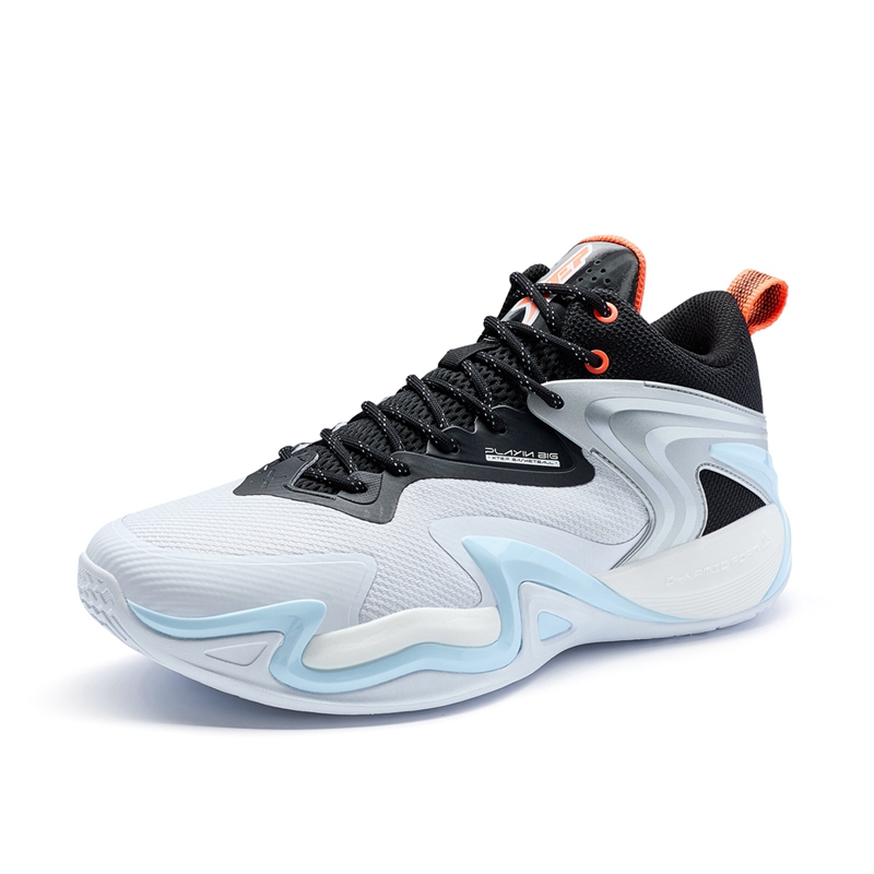 XTEP Campaign 1 V2 Abrasion Resistant Slip Resistant Low top Basketball Shoes Men’s New White/Black