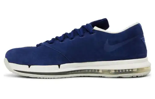 Nike KD 6 ELITE Comfortable and Practical Non-slip and Wear-Resistant Low-top Basketball Shoes Men's Blue
