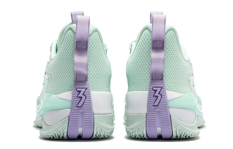 361° Big3 3.0 WMS Purple Star Breathable Mesh Cushioning Slip Resistant Abrasion Resistant Support Low top