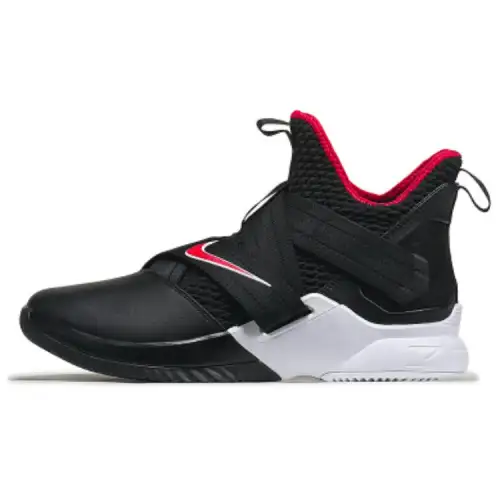 Nike LeBron Soldier 12 FlyEase 4E 'Black University Red'