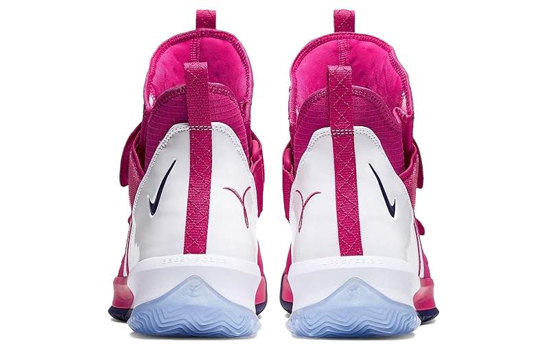 Кроссовки Nike zoom soldier 13 (ярко-розовые) — 玫红/白 — фото 5