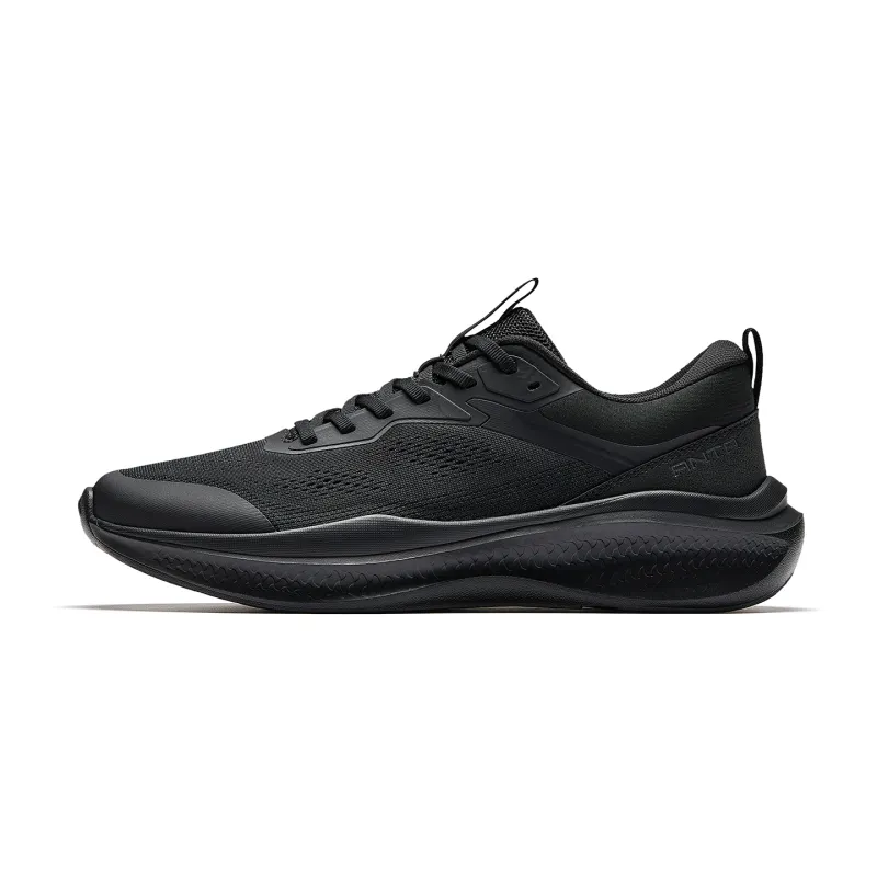Anta Easy Collection Fabric Low top Training Shoes Men's Black/Castle Gray