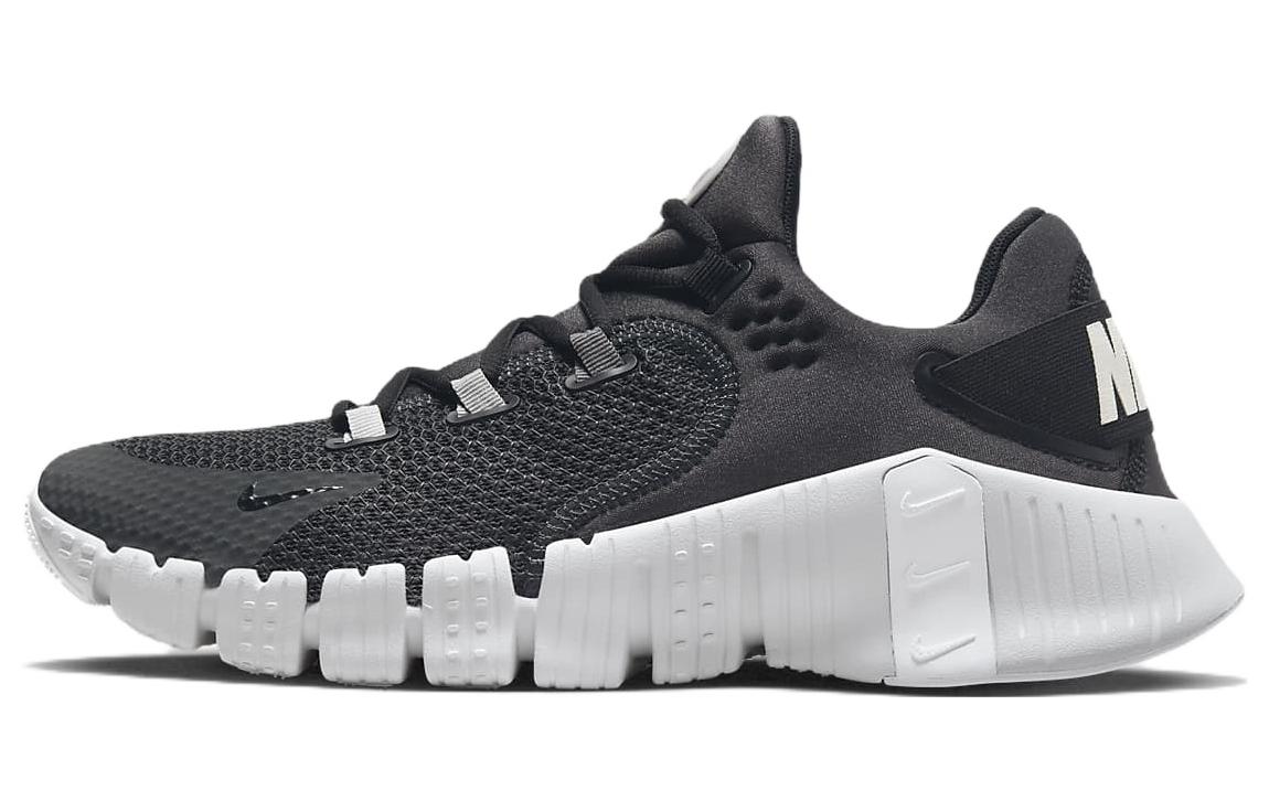 Nike Free Metcon 4 AMP Fabric Shock Absorbent Slip-resistant Wear Resistant Low Top Training Shoes Men and Women Black