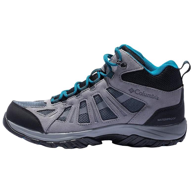 Columbia Redmond 3 Mountaineering & Hiking Shoes Unisex Mid Top Gray/Black/Blue
