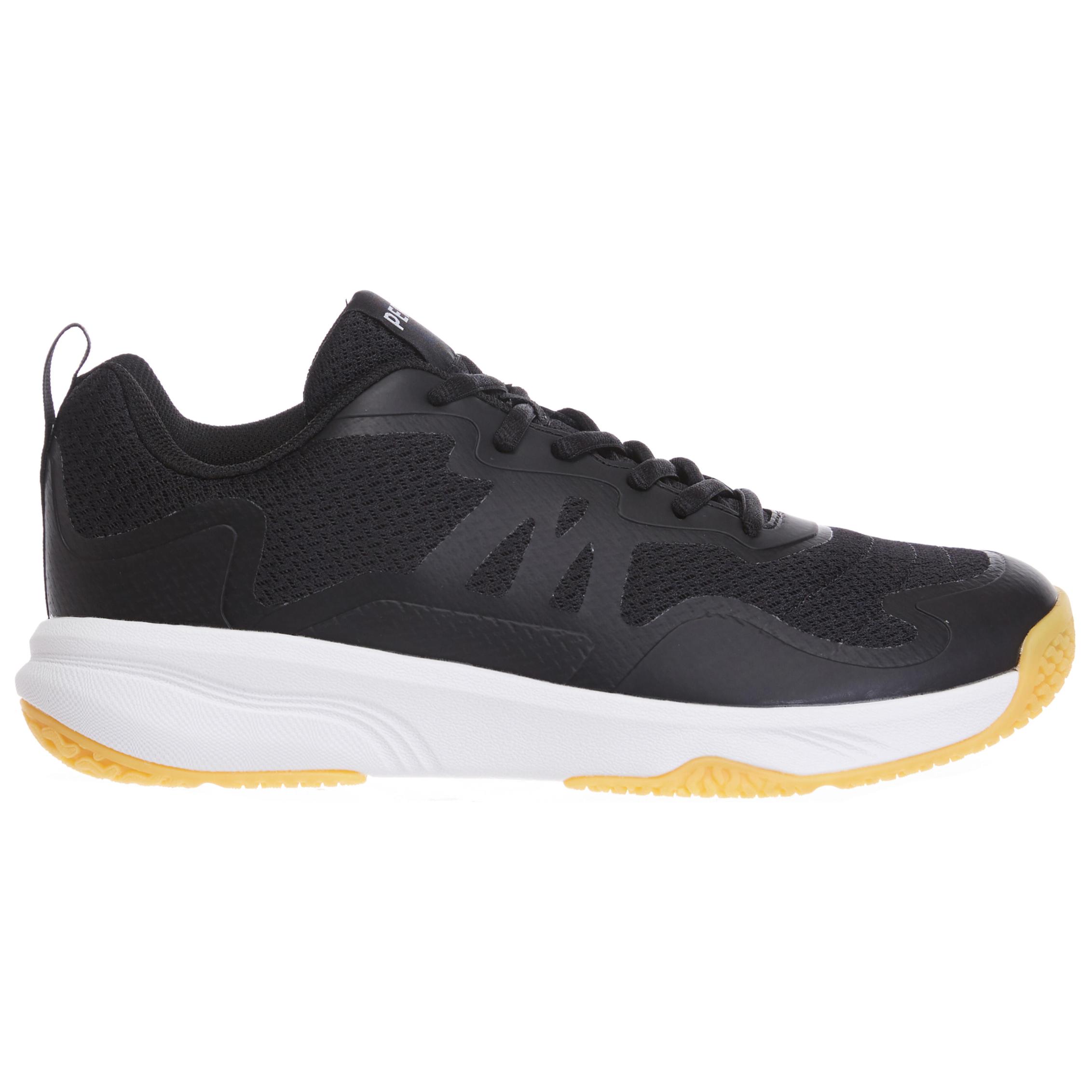 DECATHLON 530 Cushioning, Wear Resistant Low top Badminton Shoes Men’s Black White
