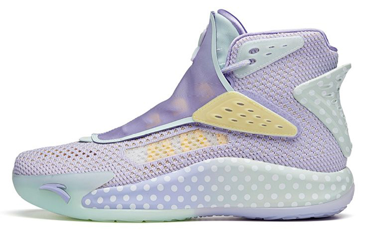 Anta KT5 Game Ready High top Basketball Shoes Men’s Light Purple