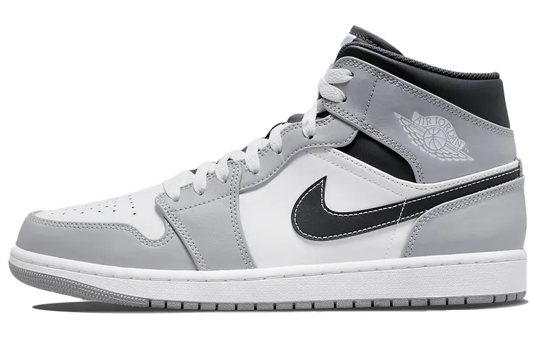 Air Jordan 1 Mid 'Light Smoke Grey'