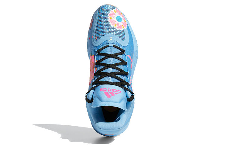 Кроссовки adidas D rose 11 (голубые) — фото 5
