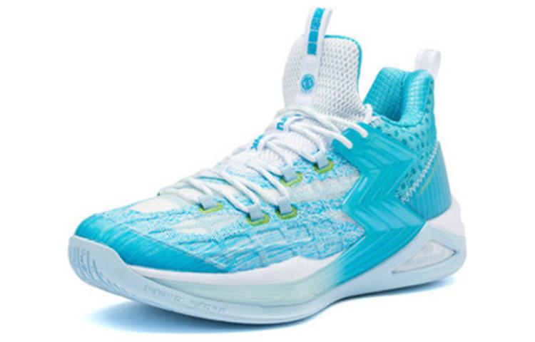 361° Big3 2.0 Basketball Shoes Men’s Mid Top Current Blue/Glacier Blue