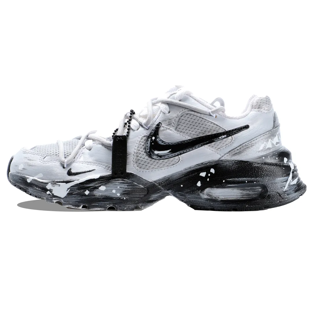 Nike Air Max Fusion Mesh Cushioning Slip Resistant Abrasion Resistant Breathable Low top Chunky Sneakers Women's
