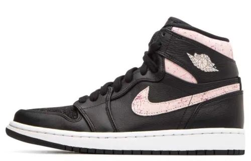 Jordan 1 Retro High Black Silt Red Women's