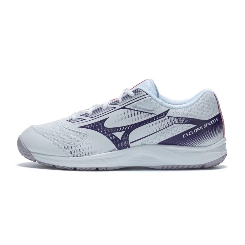 Mizuno Abrasion Resistant Low top Training Shoes Unisex White Purple