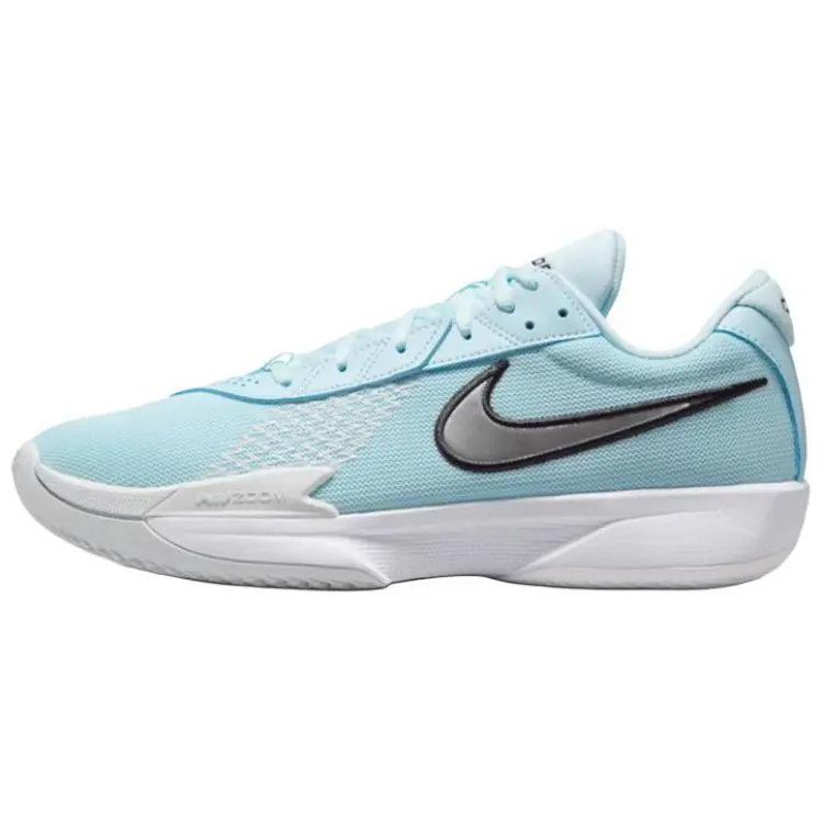 Nike Air Zoom G.T. Cut Academy Comfortable Slip Resistant Abrasion Resistant Low top Basketball Shoes Men's Blue White