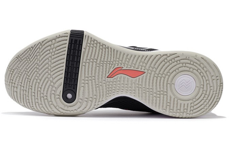 Li Ning Speed 8 Basketball Shoes Men's Low Top Black/Standard White