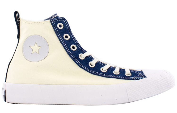 Кеды Converse All Star Unt1tl3d Hi (сине-белые) — фото 2