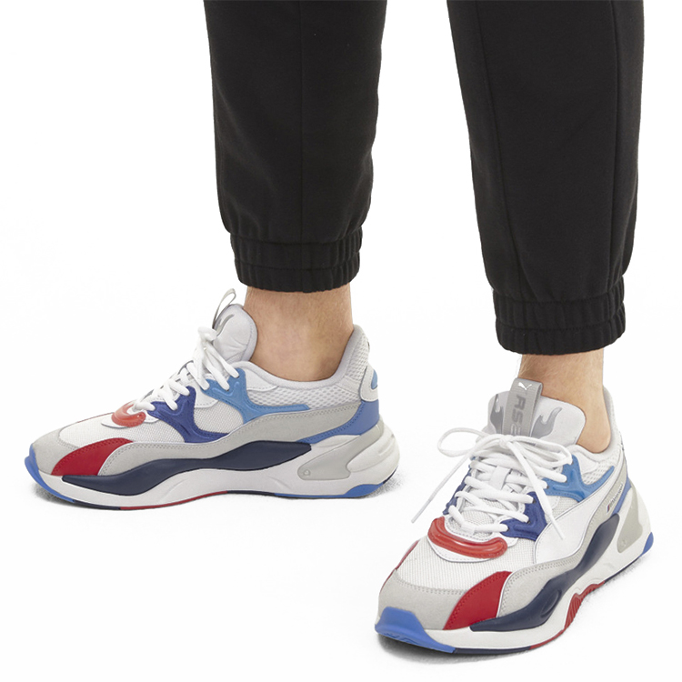 Кроссовки PUMA RS-2K Bmw Motorsport (красно-белые) — фото 7
