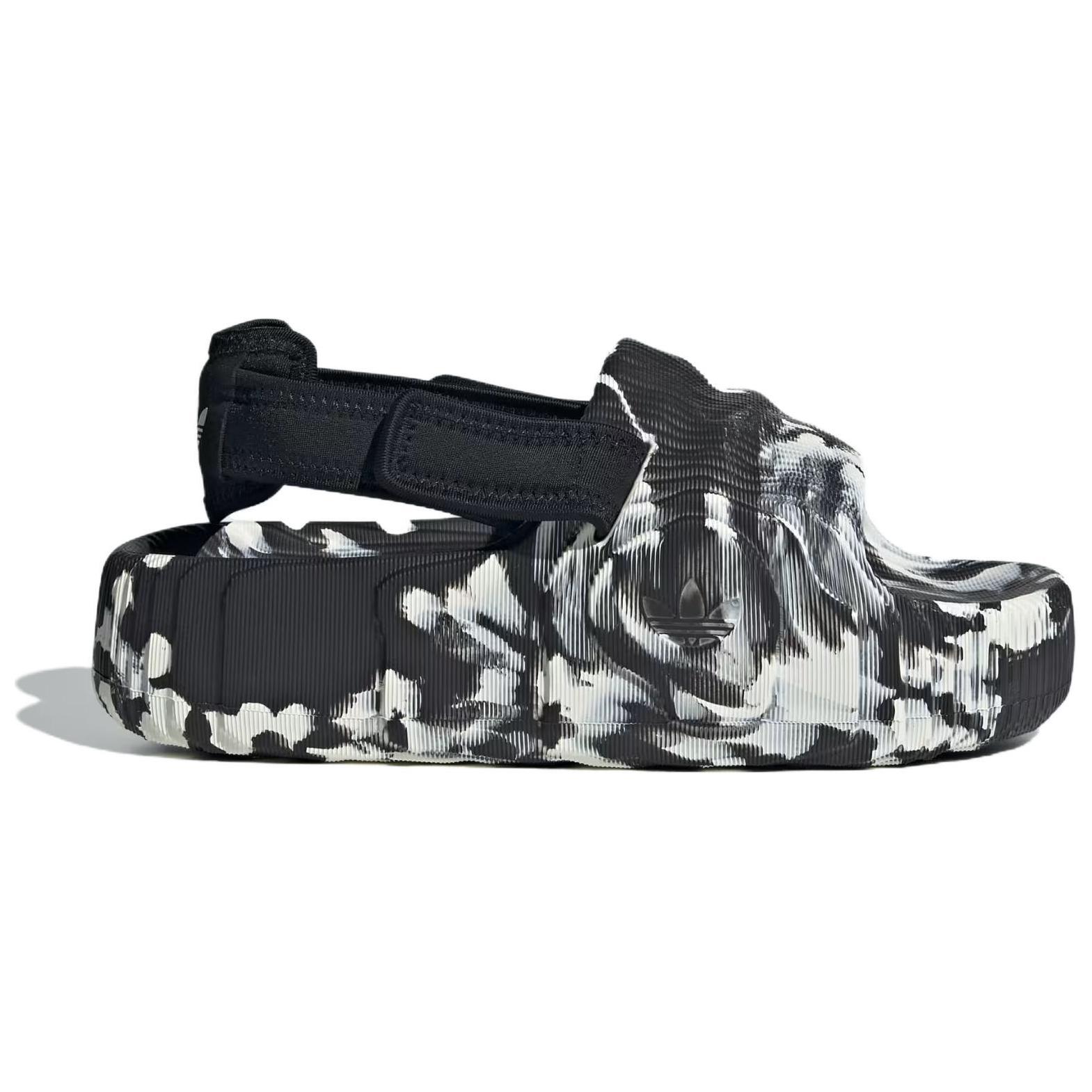 Adidas Originals ADILETTE 22 XLG One Strap Sandals Women's Black White