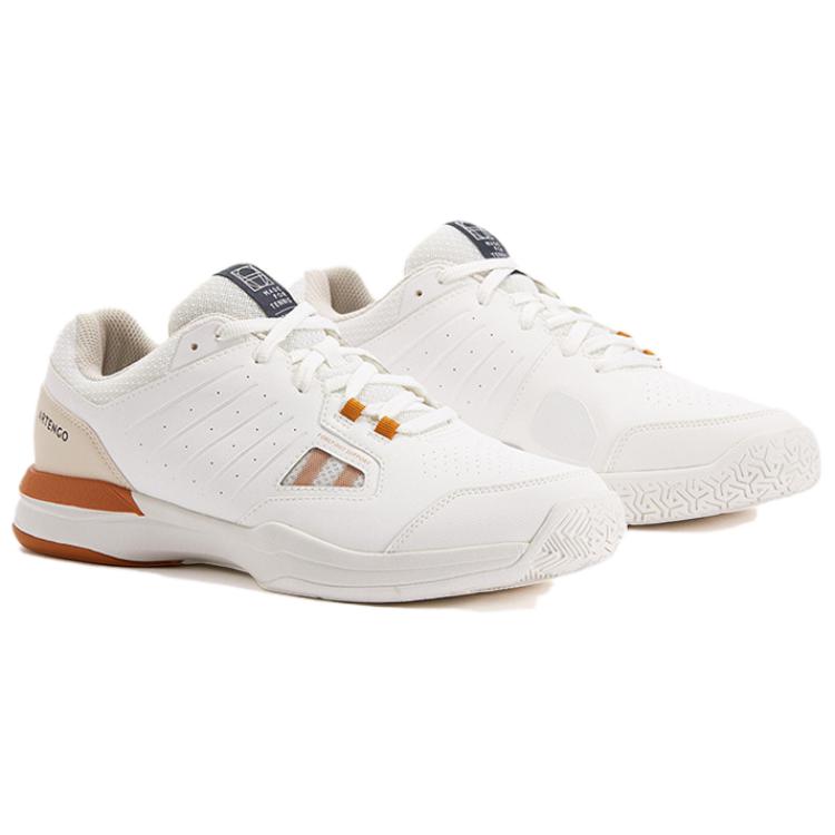 DECATHLON Abrasion Resistant Breathable Low top Tennis Shoes Men’s Ecru