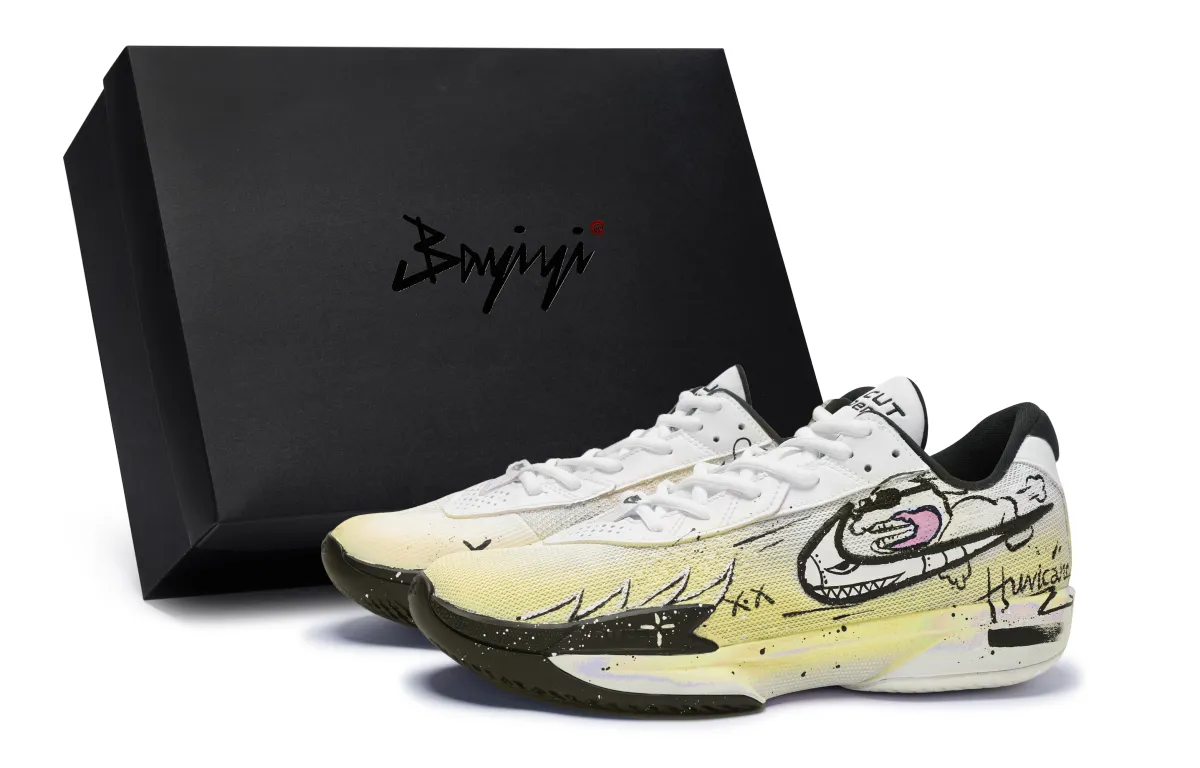Nike Air Zoom G.T. Cut Academy 811 Manufacturing, Rocket Dog Yellow Cushioning Breathable Low top Basketball Shoes