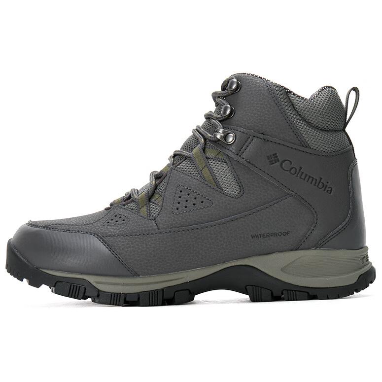 Columbia Slip Resistant And Breathable High top Mountaineering Shoes Men’s Gray