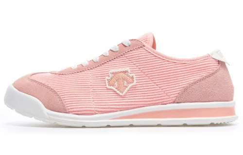 DESCENTE Canvas Shoes Women's Low Top Pink