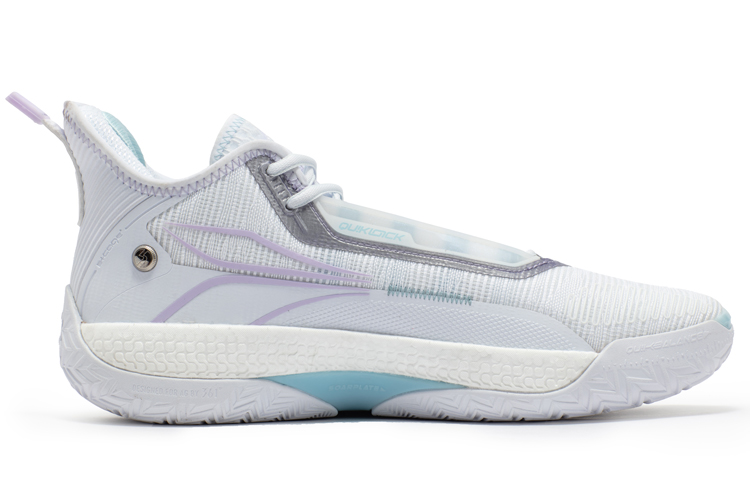 361° AG4 Aaron Gordon 4, Ice Blade Low top Performance Basketball Shoes Men’s White Blue