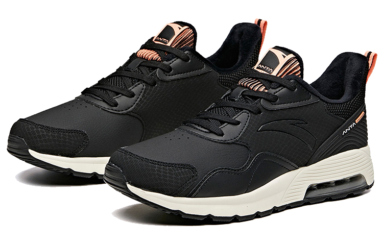 ANTA Variety Training Collection Training Shoes Women’s Low Top Black/Beauty Red/Ivory White