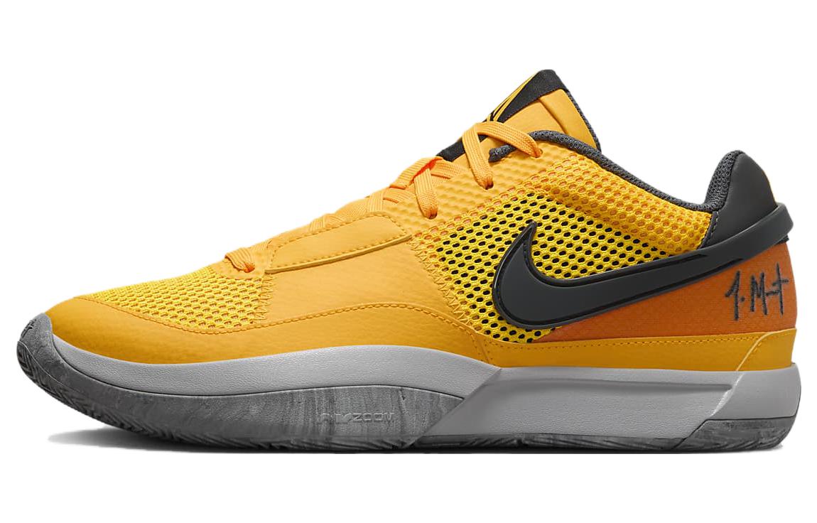 Nike Ja 1 Morant Generation Comfortable Sports Low-top Basketball Shoes Unisex Laser Orange Domestic Version