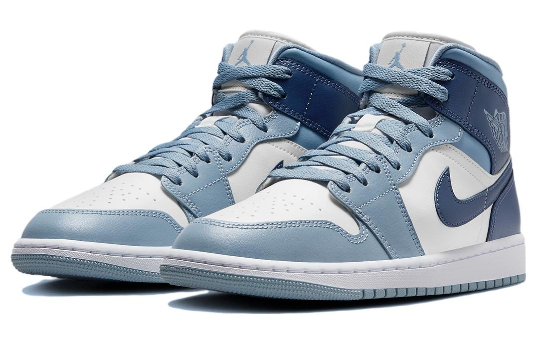 Air Jordan 1 Mid Sail Diffused Blue Women’s