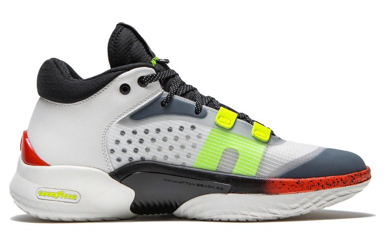 Skechers Skx Resagrip White Black Orange