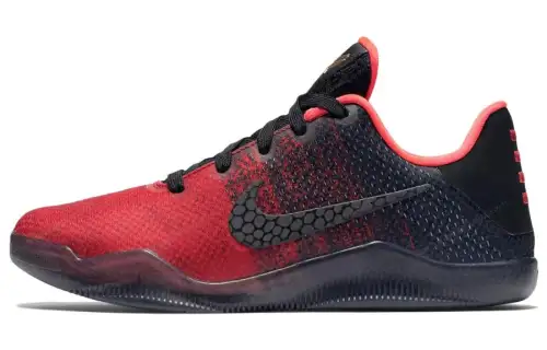 Nike Kobe 11 TD Slip Resistant Low top Basketball Shoes Women's Red