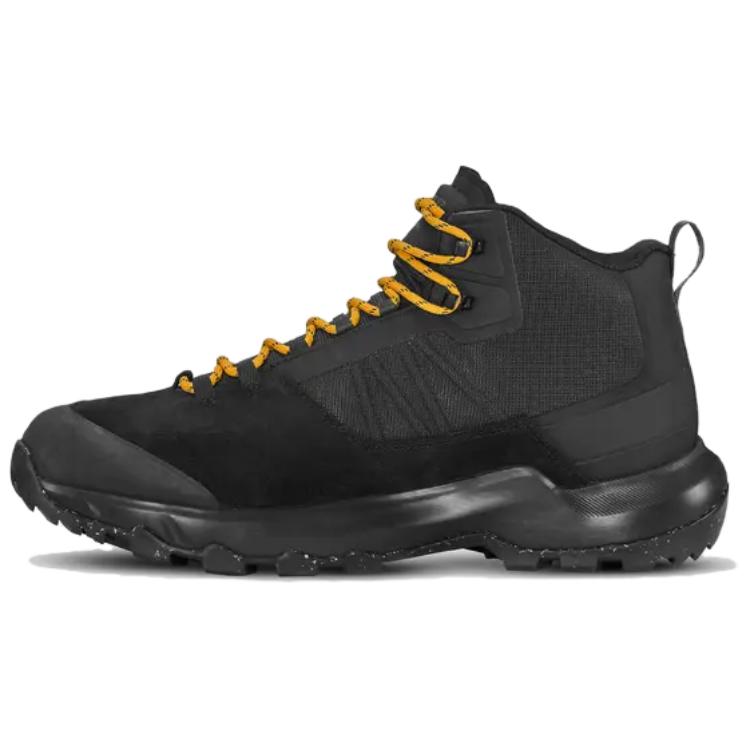 DECATHLON MH500 Abrasion Resistant Lightweight Grip Mid top Hiking Shoes Men’s Black