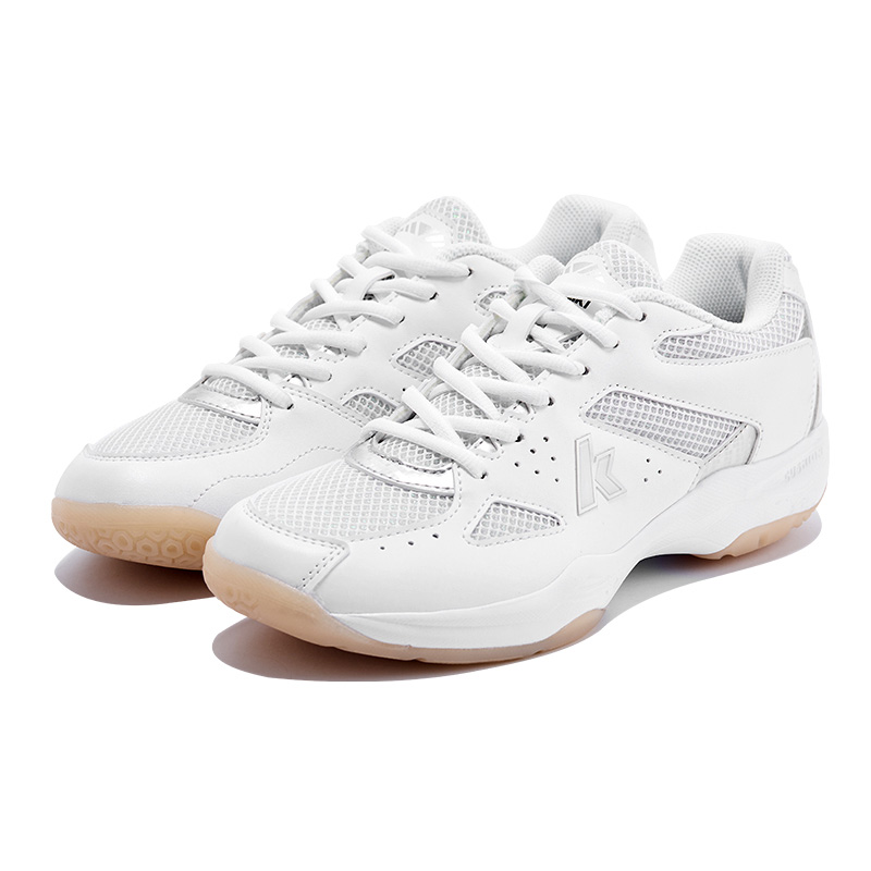Kawasaki Flying Feather, Soaring Feiyue Rubber Cushioning Slip Resistant Breathable Low top Badminton Shoes Unisex