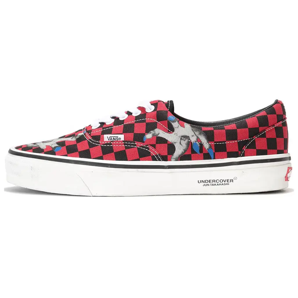 Vans Era Low top Canvas Shoes Unisex Red Black