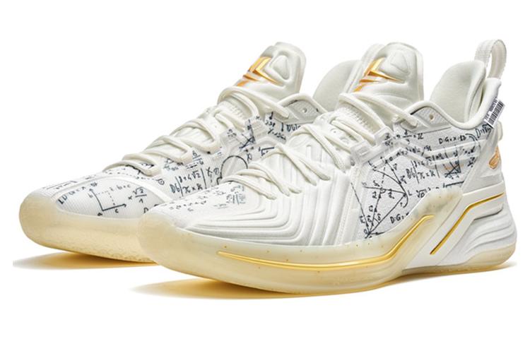 XTEP Jlin 3 Basketball Shoes Men’s Low Top White/Black/Yellow