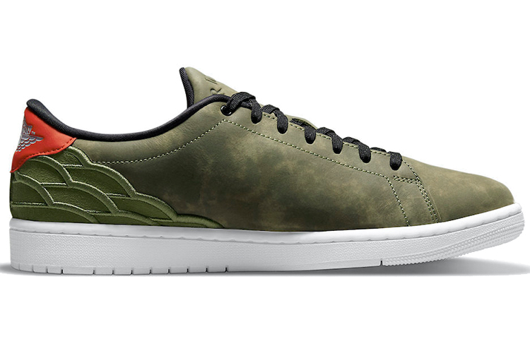 Jordan 1 Centre Court Oil Green
