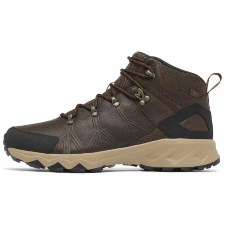 Columbia Peakfreak 2 Comfortable Mid top Hiking Shoes Men's Brown