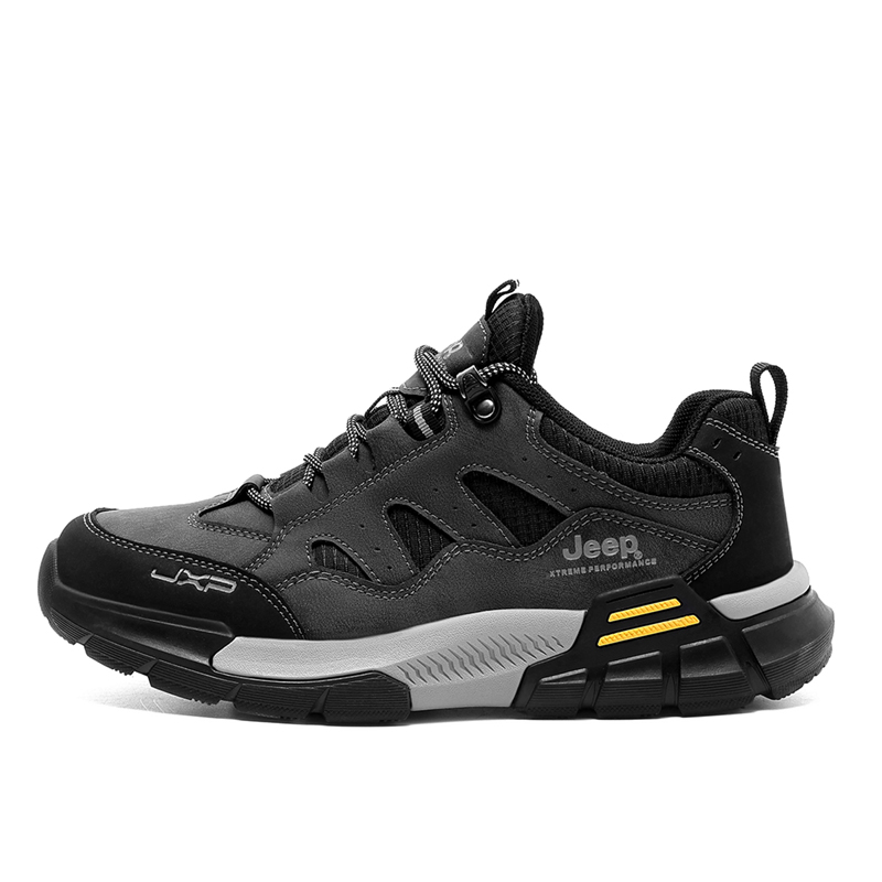 Jeep Low top Hiking Shoes Men’s Black Gray