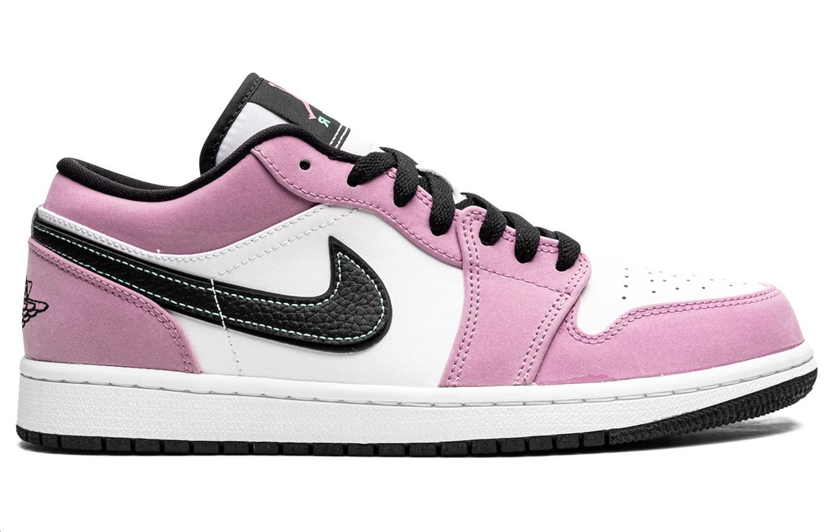 Jordan 1 Low Se Violet Shock White Black