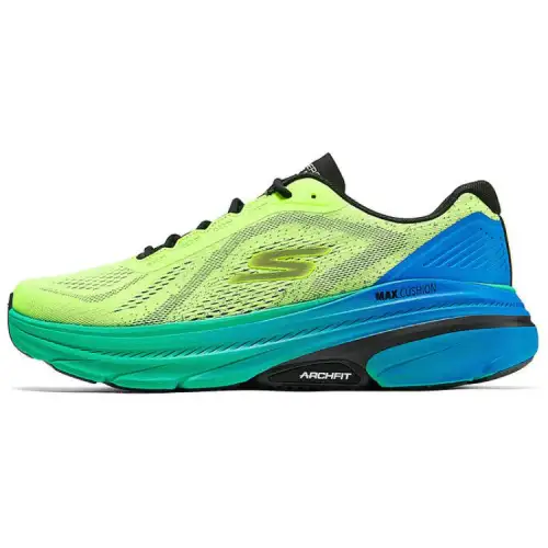 Skechers GO RUN Low top Training Shoes Men's Bright Yellow Blue