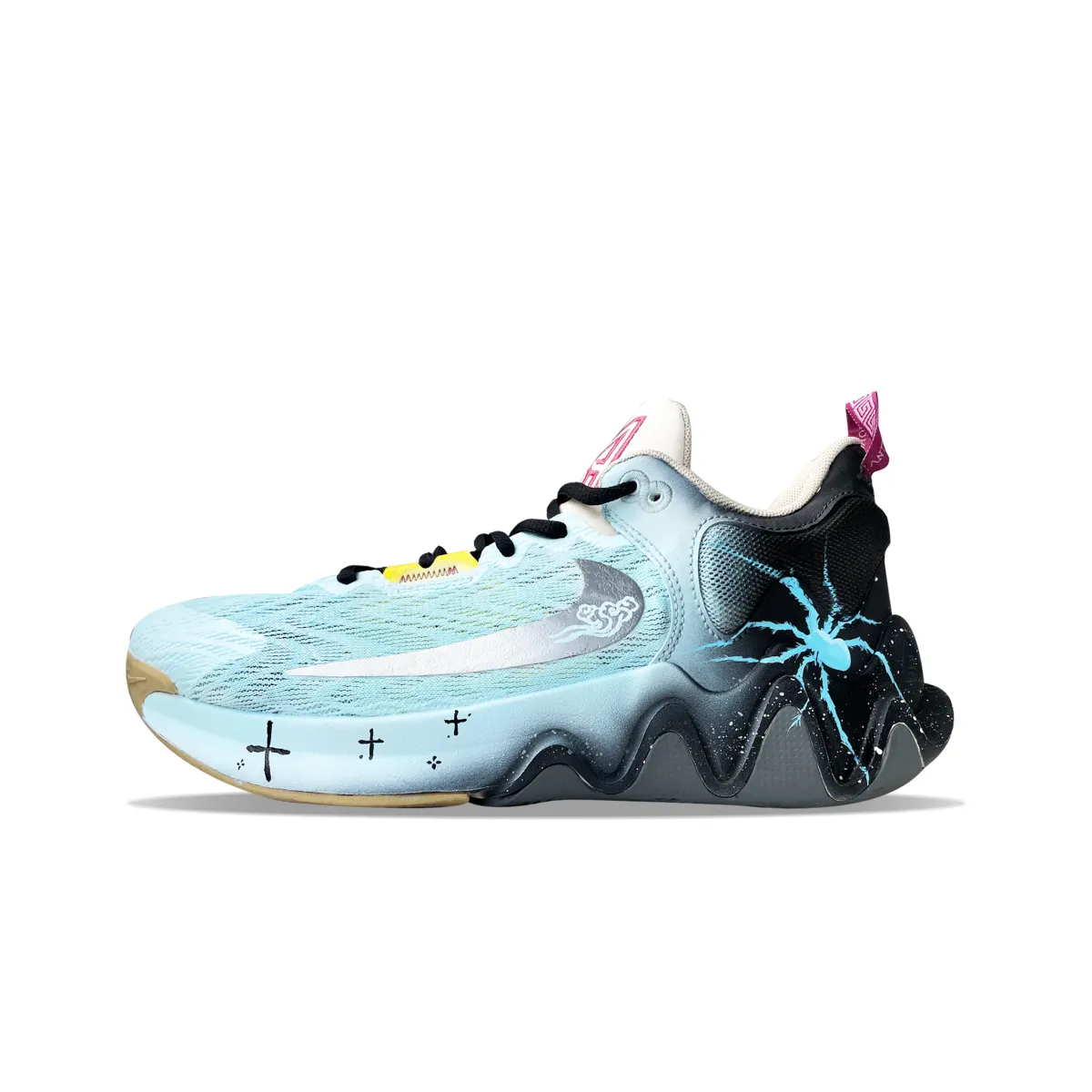 Nike Giannis Immortality 2 Mint Sea Trendy Abrasion Resistant Low top Basketball Shoes Unisex Light Blue