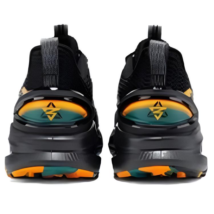 361° Slip Resistant Abrasion Resistant Low top Hiking Shoes Men’s Black Orange