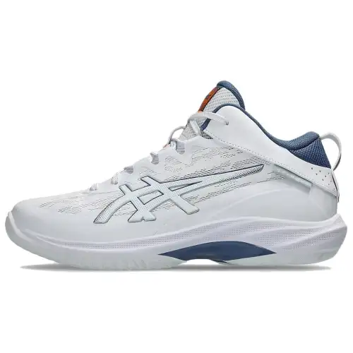 Asics GELHOOP V17 Low top Basketball Shoes Unisex White Blue