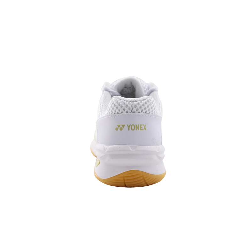 YONEX Cushioning Slip Resistant Abrasion Resistant Coverage Support Low top Badminton Shoes Men’s White Gold