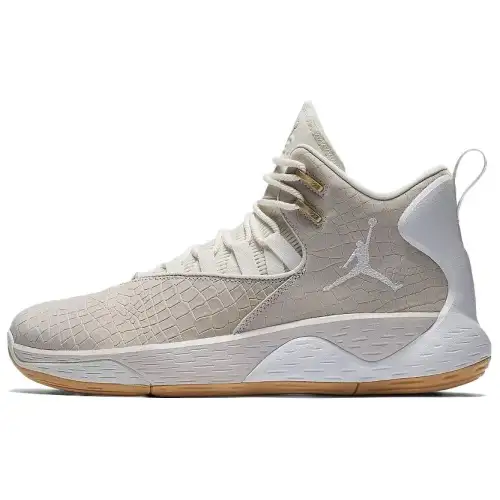 Jordan Super.Fly MVP High top Basketball Shoes Men's Gray